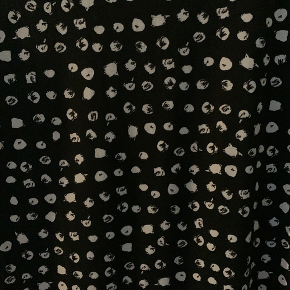 Small Black & White Polka Dot LuLaRoe Debbie Dress - NWT - Picture 3 of 6